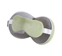 Travel - Airplane Pillow for Flight Comfort | Plush Cushion Including Eye, Ergonomic Chin Support & Portable Compressible Design for Office Breaks, Power Naps, Quiet Relaxation, Camping