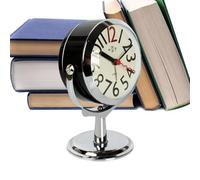 Travel Alarm Clock - Portable Cute Small Silent Decor, Small Alarm Clock for Bedside Styling, Premium Quality Ornament, School Travel Tool with Function, Nursery Dorm Set for Waking