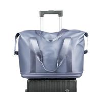 Travel Bag, Expandable Pouch, Large Capacity Luggage Organizer, Wheeled Travel Storage for weekends Trip, Business, Family Vacation, 13.78x17.72x0.79 inches