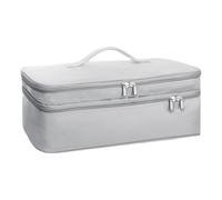 Travel Bag For Hair Styling Tools - Travel Case For Double-Layer | Heat-Resistant Curling Iron And Other Hot Toools, Large Capacity With Heat-Resistant Pad, Easy To Carry And Store,