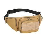 Travel Bag, Portable Fanny Pack, Utility Waist Set, Compact Design, Sturdy Material, 1 pezzo, nero, khaki, per la pesca e la necessità di Hiking, cachi, Se référer au descriptif,