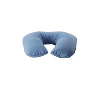 Travel Blue - Cuscino gonfiabile da viaggio in cotone