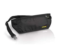 Travel Blue Flache Bauchtasche mit RFID Blocker Hüfttasche Unisex Wasserabweisender Sicherheits-Geldgürtel Marsupio portasoldi, 14 cm, Nero (Schwarz)