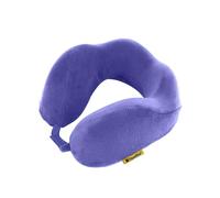 Travel Blue Tranquility Cuscino da Viaggio in Memory Foam Cuscino Ergonomico e Leggero per il Collo - Regolabile e Compatto per Aereo, Auto e Ufficio - Supporto per Testa, Collo e Colonna (Purple)