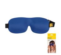 Travel Blue Ultimate Mascherina per Dormire Copriocchi per Uomo e Donna - Maschera per Dormire, Memory Foam, Blocca la Luce, Cinturino Elástico Regolabile, Per Viaggi, Comfort e Relax