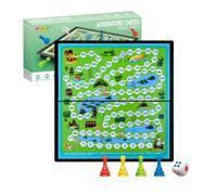Travel Board Games Magnetic Foldable - Portable Multi Player Family Game