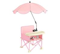 Travel Booster Seat - Lightweight Feeding Companion, Foldable Chair Riser, Portable Dining Accessory Including Sunshade Protection Structure, Space Saving Seating Arrangement Enhancement