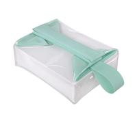 Travel Borsa Toiletry - Organizer Trasparente per Trucchi con Chiusura Magnetica | Piccola Pochette per i Cosmetici | per Casa, Vanity, Viaggi d'Affari, Vacanze, Donne, Uomini e Viaggiatori Frequenti