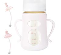 Travel Bottle Cover | Anti Break Silicone Bottle Sleeve | 160ml Bottles | Protective Food-Grade Case with Duckbill | Sippy Tubes | Bottle Protector Sleeve for Baby Feeding Bottles