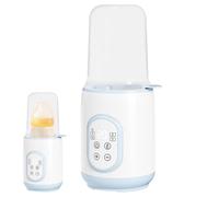 Travel Bottle Warmer | Food Warmer Defrost for Breastmilk | Portable Bottle Warmer for Outing or Travel, Smart Temperature Control Automatic Heat for Indoor Car Journey