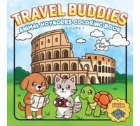 Travel Buddies: Animal Voyagers coloring book