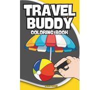 Travel Buddy Coloring Book: 4" x 6" Travel Size Book - 120 Easy Random Designs - Fits in Pockets - Perfect for Traveling and Road Trips - Enjoy Calm, Mindfulness, and Stress Relief