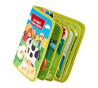 Travel Busy Toy, Farm Activity Book, Educational Quiet Game, Soft Interactive Board, Hands-on learning Inspired Learning for Preschool Girl Boy Home Cradle Bedroom Trips Material Felt