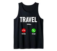 Travel Calling | Adventure Vacation Tee Canotta