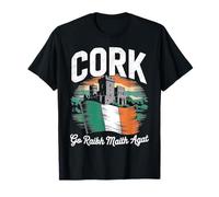 Travel City Irlanda Cork Éire Iconic Castle Spirit Maglietta