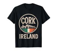 Travel City Irlanda Cork Éire Iconic Castle Spirit Maglietta