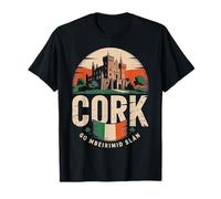 Travel City Irlanda Cork Éire Iconic Castle Spirit Maglietta