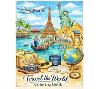 Travel Coloring Book