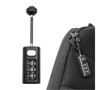 Travel Combination Locks - Resettable 3-Digit Security Padlocks for Suitcase, Backpack, and Luggage, Durable - Style Lock for Men, Women, Teens, Kids, Family, Friends, and Coworkers