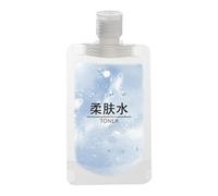 Travel Containers for Liquids, Refillable Squeeze Pouches Bottles Set, Easy to Squeeze, 30ml 50ml 100ml Portable Toiletry Accessories Lotion Conditioner and Necessities, 4.33x3.07x0.19 inches