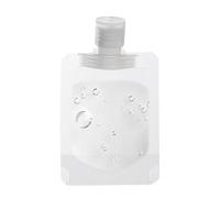 Travel Containers for Liquids, Refillable Squeeze Pouches Bottles Set, Easy to Squeeze, 30ml 50ml 100ml Portable Toiletry Accessories Lotion Conditioner and Necessities, 4.33x3.07x0.19 inches