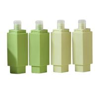 Travel Containers For Toiletries | 4 In 1 Leakproof Reusable Storage | Travel Size Bottles Shampoo Contenitori, for Lotion Conditioner Body Wash Liquid Soap Women Men Outdoor