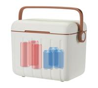 Travel Cooler - 6L Cool Box per bevande all'aperto | Box portatile per il raffreddamento in picnic, fitness, barbecue, visita in spiaggia, tour escursionistico, missione sportiva, viaggio, atti