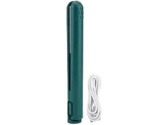 Travel Curling Iron Straightener - Titanium Coating Rapid Heating, Digital Temperature Control, Styling Rod Smooth Glide Performance, Portable Hair Wave Device Anti Frizz Shaping Tool