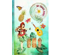 Travel Diary: Hawaii Journal for Her, Lined To Write In with Checklists - Travelers Vacation Keepsake for Girls Women - Journaling Notebook 6x9 - Lightweight Soft Cover - Tropical Hawaiian Journey