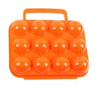 Travel Egg Container - Reusable Hard Grid Storage Box, Durable Food Keeper Case | Portable Holder For Easter, Farm Fresh Eggs, Road Trips, BBQ, Outdoor Picnic, Cooking, Travel-Friendly Kitchen