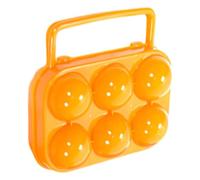 Travel Egg Container - Reusable Hard Grid Storage Box, Durable Food Keeper Case | Portable Holder For Easter, Farm Fresh Eggs, Road Trips, BBQ, Outdoor Picnic, Cooking, Travel-Friendly Kitchen