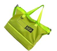 Travel Essential Duffle Bag Borsa a mano con cerniere per donna borsa a tracolla da viaggio grande borsa bagaglio a mano per lavoro occasionale, verde