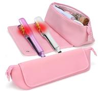Travel Essentials, borsa per attrezzi in neoprene con tappetino resistente al calore, per piastre o arricciacapelli, accessori per piastra, regalo per donne, mamma, figlia, sorella, amica, per