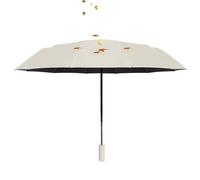 Travel Folding Umbrella For Purse - Umbrella For Rain | Reverse Folding Solar Protection Parasol | Reflective Windproof Automatic Umbrellaa Fors Travel Outdoor Pool Golf College Dorm Picnic Backpack