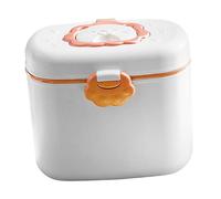 Travel Formula Dispenser - PP Formula Travel To Go Container Box | Portable Food Grade Dry Milk Powder Food Containers | Formula Container For Travel Baby Travel Outdoor Activities