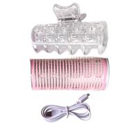 Travel-Friendly Hair Styler, Effortless Curling Device, Hair Styling Accessories, Compact Hair Curler, Rechargeable Hair Roller, Versatile Curling Tool 3.2×8.5cm | 1.26×3.34in for Effortless Styling