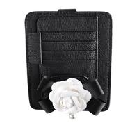 Travel-Friendly Visor Organizer, Auto Visor Storage Organizer, Visor Pouch With Sunglass Holder, Multi-Pocket Car Visor Organizer, Portable Storage For Cars, Suvs, Trucks, And Daily Driving Essentials