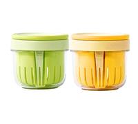 Travel Fruit Storage Strainer- Colander Overnight Oatmealfreshkeeping | 650ml Leak-proof Strawberry Fruit Container For Picnic Camping Hiking Travel Party Office