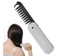Travel Hair Brush, spazzola per capelli da viaggio, multifunzione, pieghevole, 11,2 x 3,3 x 1,2 cm, 4,41 x 1,3 x 0,47 cm, tasca per capelli per uomini e donne