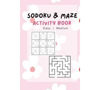 Travel & Holiday Puzzle Fun: 30 Sudoku & 30 Mazes for Kids, Teens & Adults - Easy to Medium Difficulty, Screen-Free Entertainment