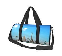 Travel In Different Places - Borsone sportivo con stampa, borsa da palestra, borsa da viaggio, borsa da viaggio sportiva, borsa da palestra, per allenamento durante la notte, bagaglio da viaggio per