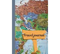 Travel journal: 50 pages of travel log and 50 pages for notes
