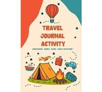 Travel Journal Activity: Word Search, Sudoku, Mazes & Would You Rather - Awesome Activities for Your Adventures