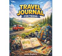 Travel Journal for Teens: Road Trip & Activity Book for Young Travelers