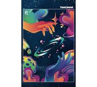 Travel Journal: Notebook to record the best moments of your space travel | 5 x 8 in | cream-colored paper