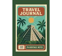Travel Journal - Retro Blank Notebook for Adventures: Vintage - Classic Diary, Sketchbook: Your Inspiring Daily Companion and the Perfect Gift for ... Hardcover, 120 Blank Pages, 6" x 9", A5