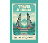 Travel Journal - Retro Blank Notebook for Adventures: Vintage - Classic Diary, Sketchbook: Your Inspiring Daily Companion and the Perfect Gift for ... Hardcover, 120 Blank Pages, 6" x 9", A5
