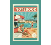 Travel Journal - Retro Blank Notebook for Adventures: Vintage - Classic Diary, Sketchbook: Your Inspiring Daily Companion and the Perfect Gift for ... Hardcover, 120 Blank Pages, 6" x 9", A5