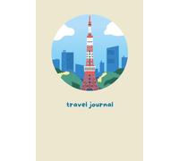 travel journal; simple blank lined notebook; 100 pages for notes, ideas, thoughts, sketches, goals; diary, journal, writer, planner, sketch book; gift idea for friends and family