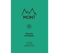 Travel Journal: Travel Notebook with Isometric Grid for Drawing, Drafting, or Mapping | B5 (176 x 250mm) | Paperback